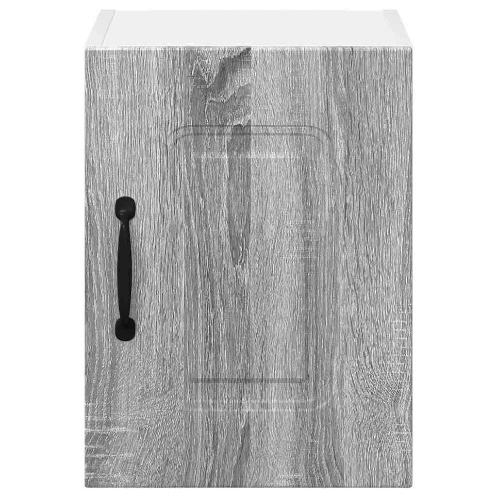 Kitchen Wall Cabinet with Shelf Grey Sonoma 30 x 31 x 40 cm