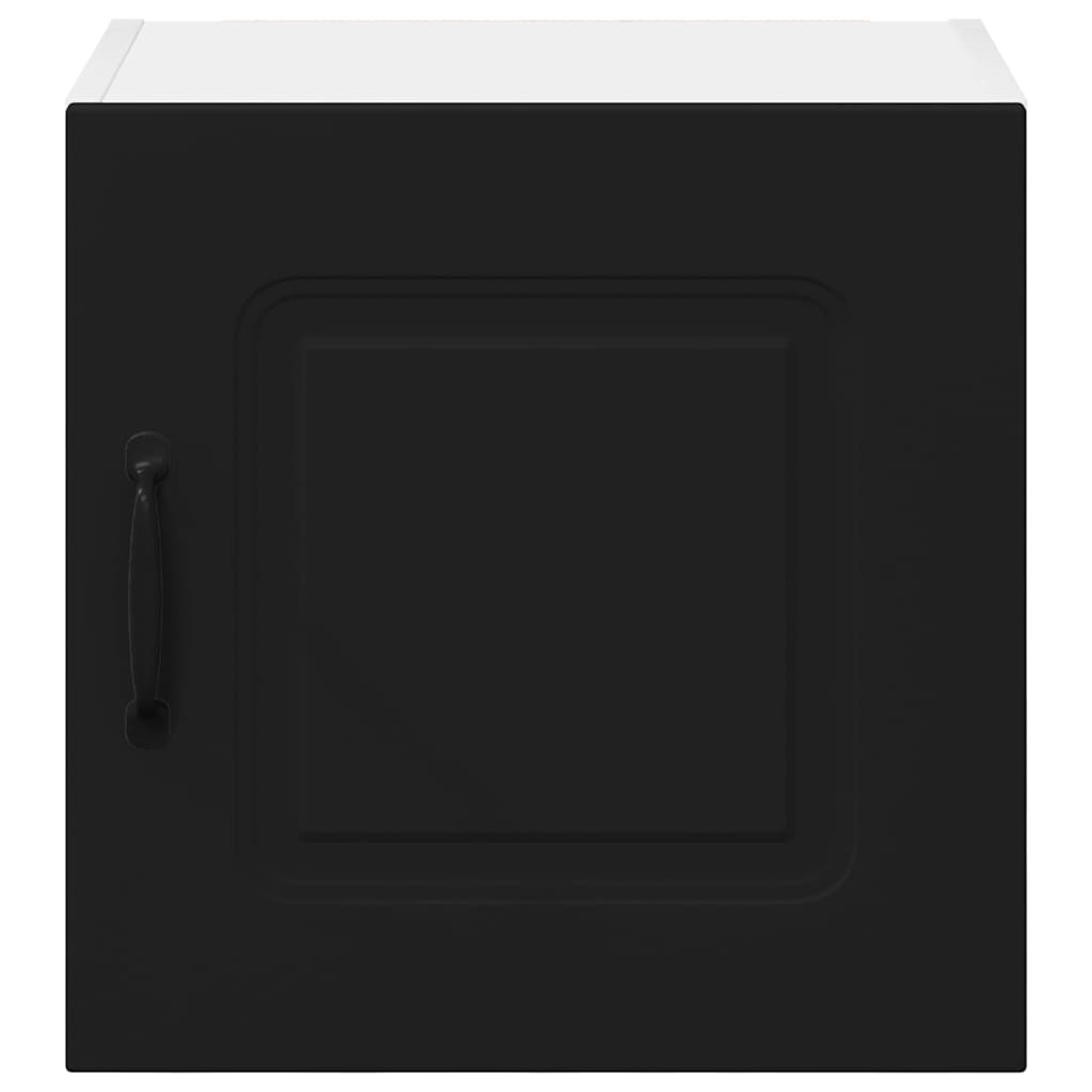 Kitchen Wall Cabinet with Shelf 2 pcs Black 40 x 31 x 40 cm