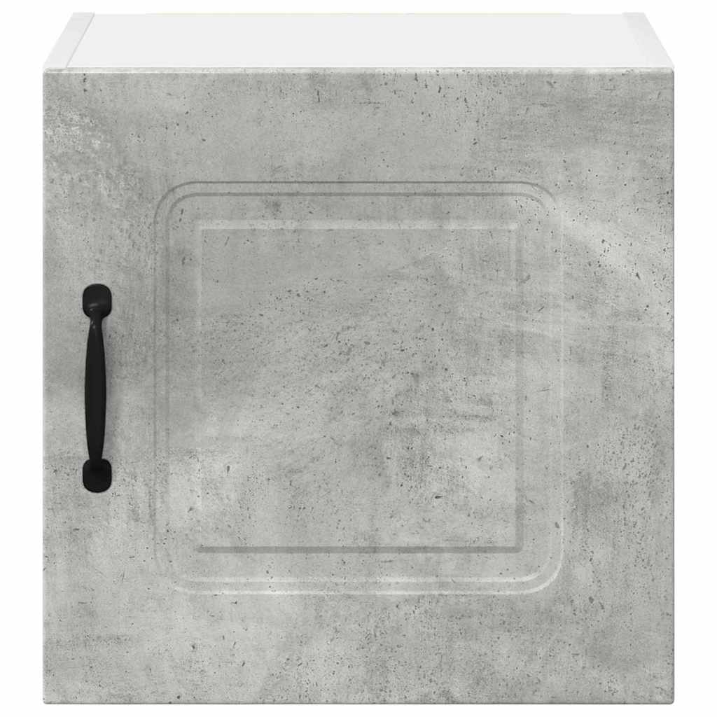 Kitchen Wall Cabinet with Shelf Concrete Grey 40 x 31 x 40 cm