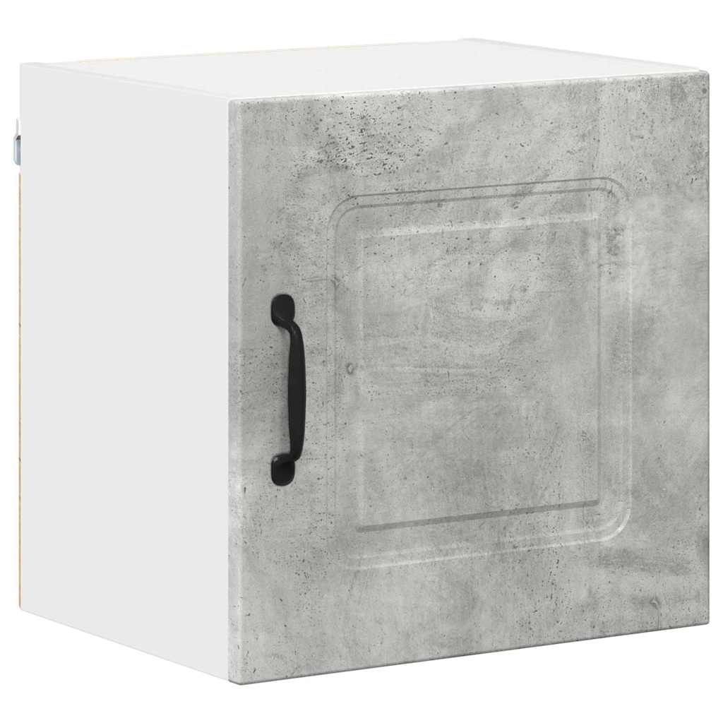 Kitchen Wall Cabinet 2 pcs Concrete Grey 40 x 31 x 40 cm