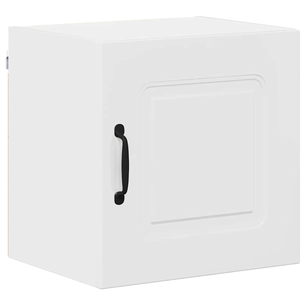 Kitchen Wall Cabinet with Door High Gloss White 40 x 31 x 40 cm