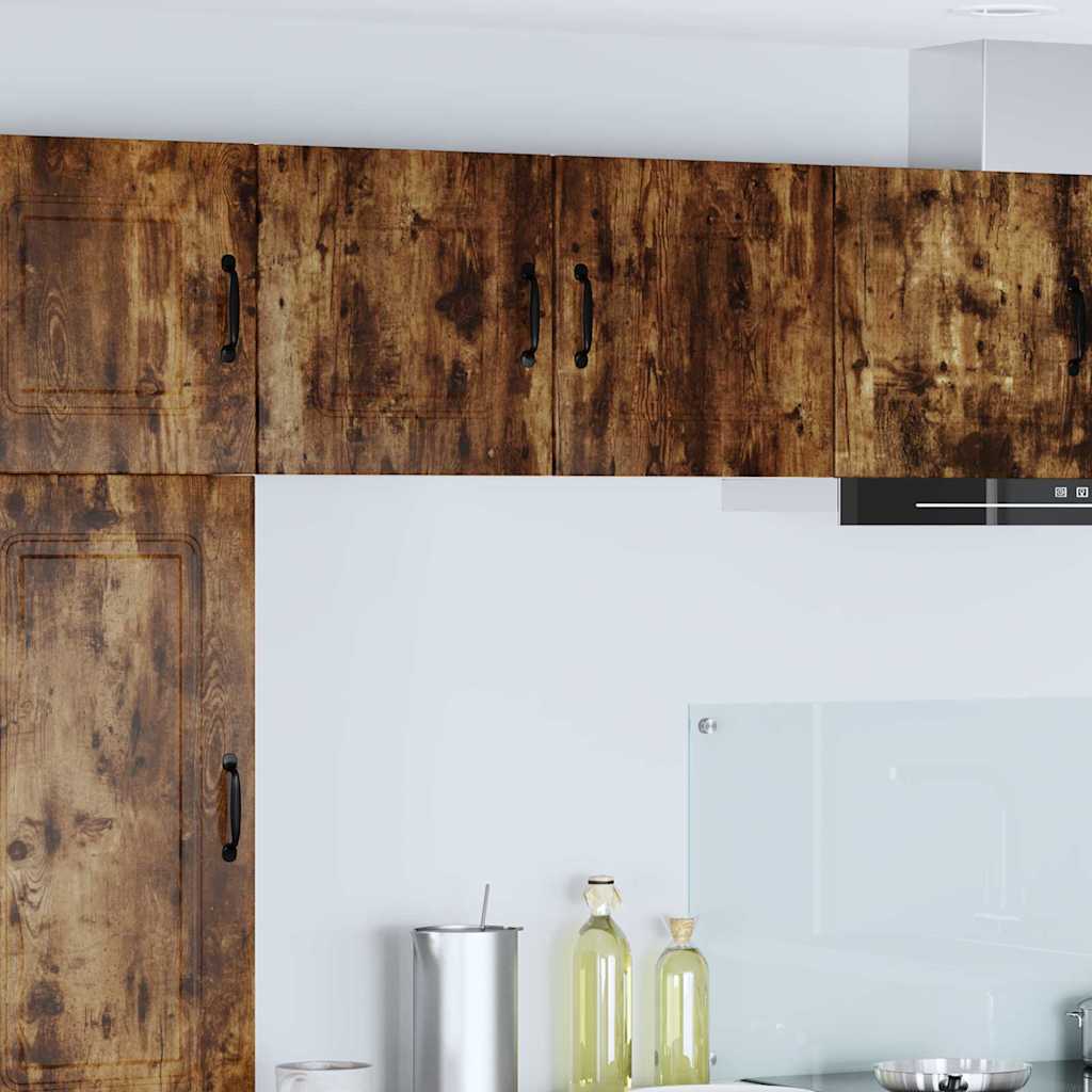 Kitchen Wall Cabinet Smoked Oak 40 x 31 x 40 cm Engineered Wood