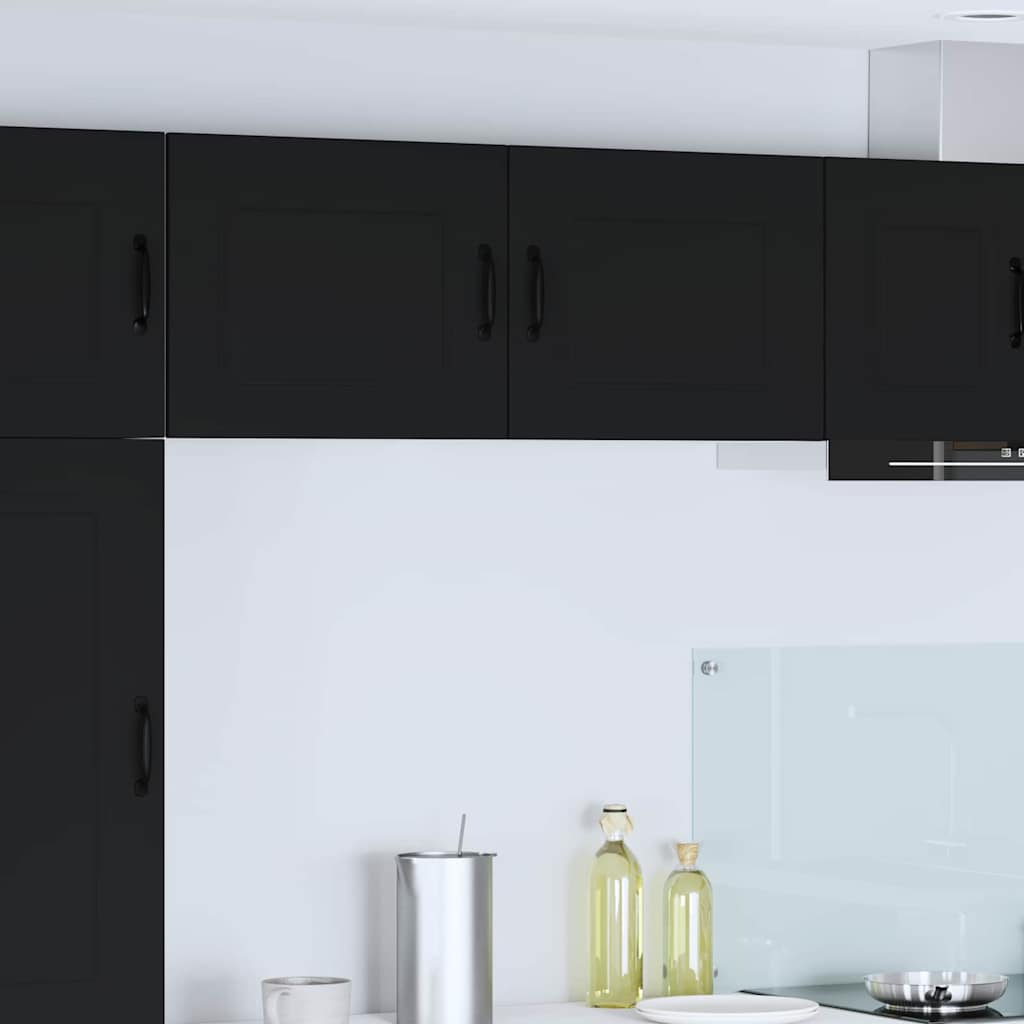 Kitchen Wall Cabinet Black 50 x 31 x 40 cm Engineered Wood