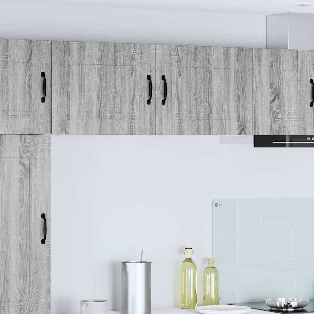 Kitchen Wall Cabinet with Shelf Grey Sonoma 50 x 31 x 40 cm
