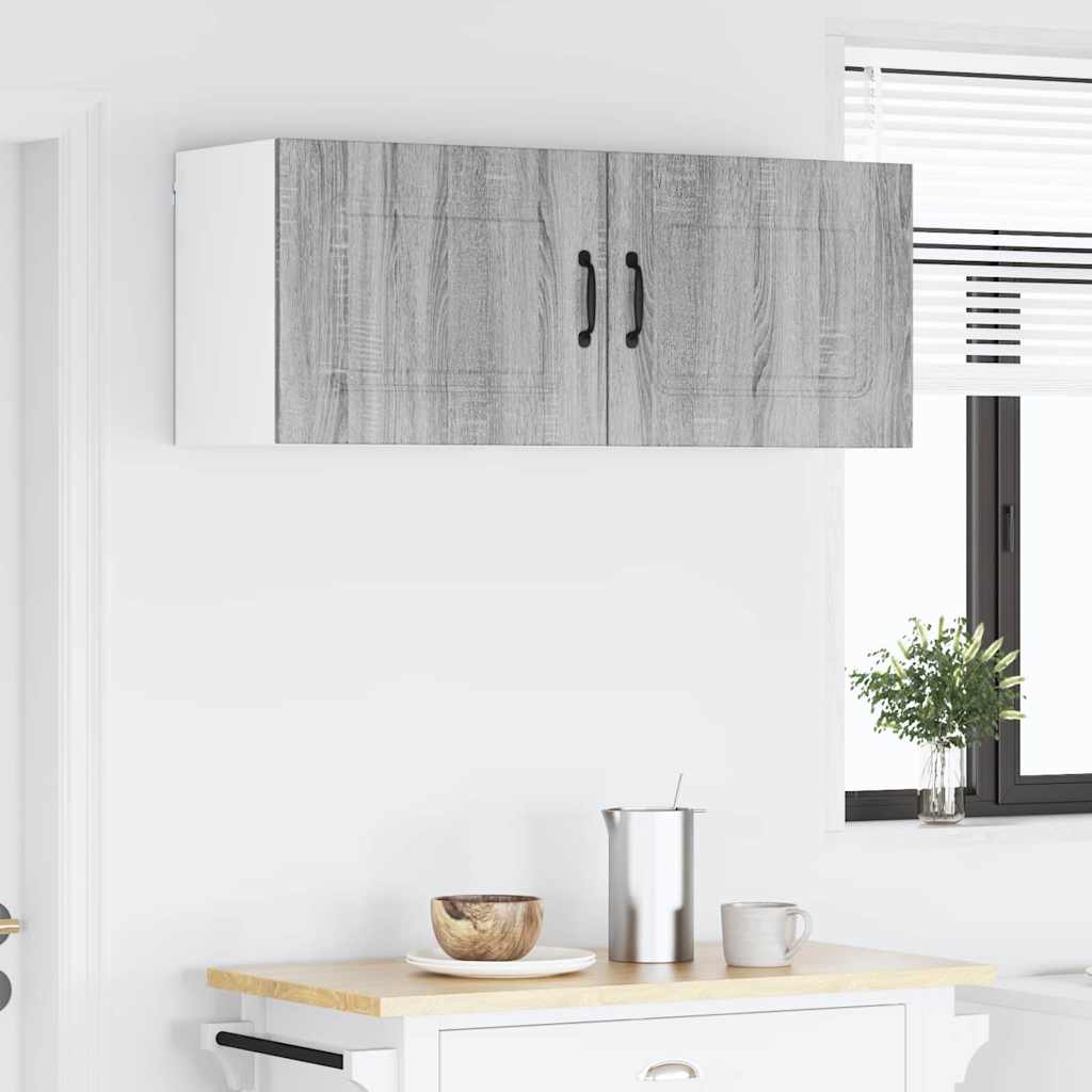 Kitchen Wall Cabinet with Shelf Grey Sonoma 50 x 31 x 40 cm