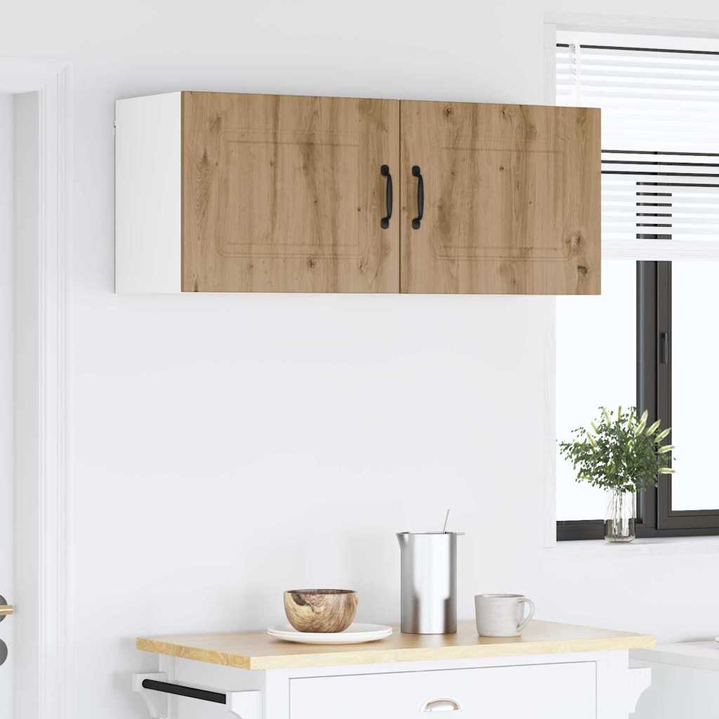 Kitchen Wall Cabinet 2 pcs Artisan Oak 50 x 31 x 40 cm