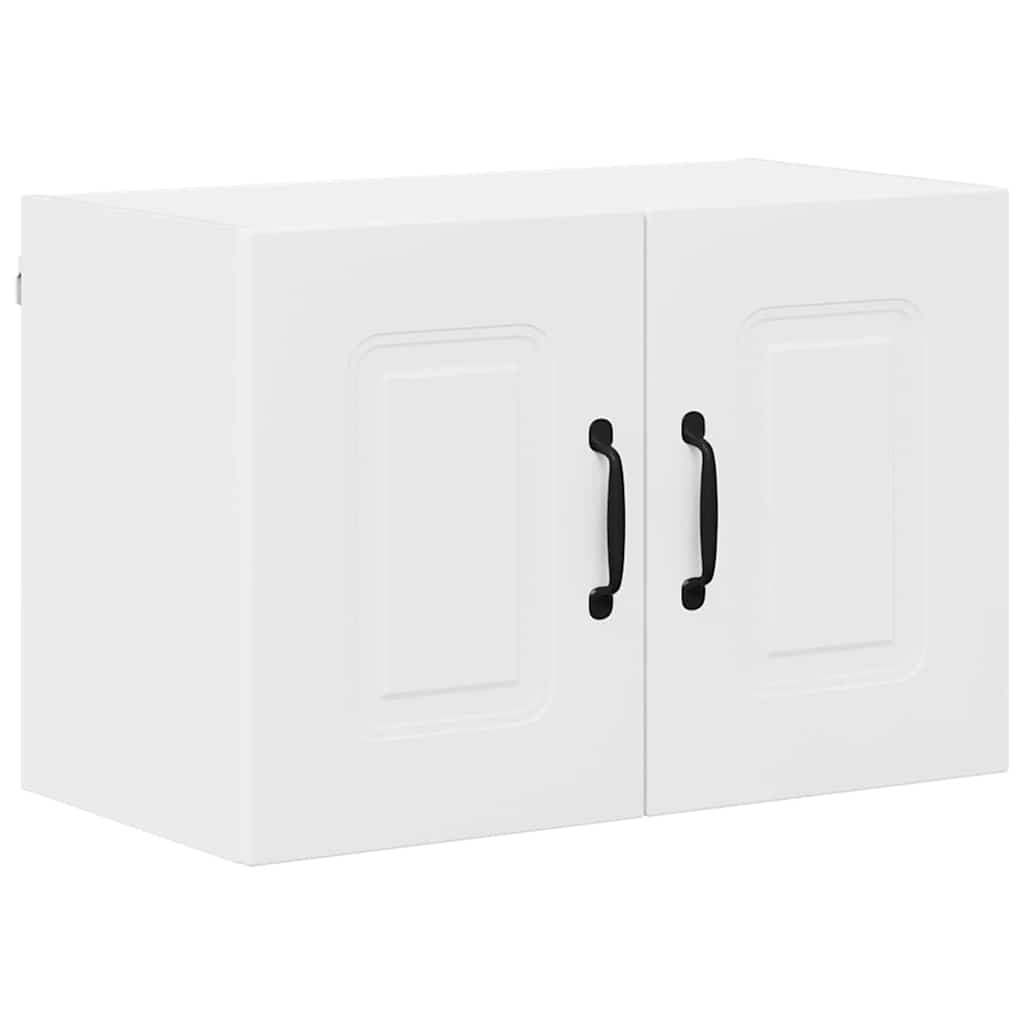 Kitchen Wall Cabinet with Shelf 2 pcs White 60 x 31 x 40 cm