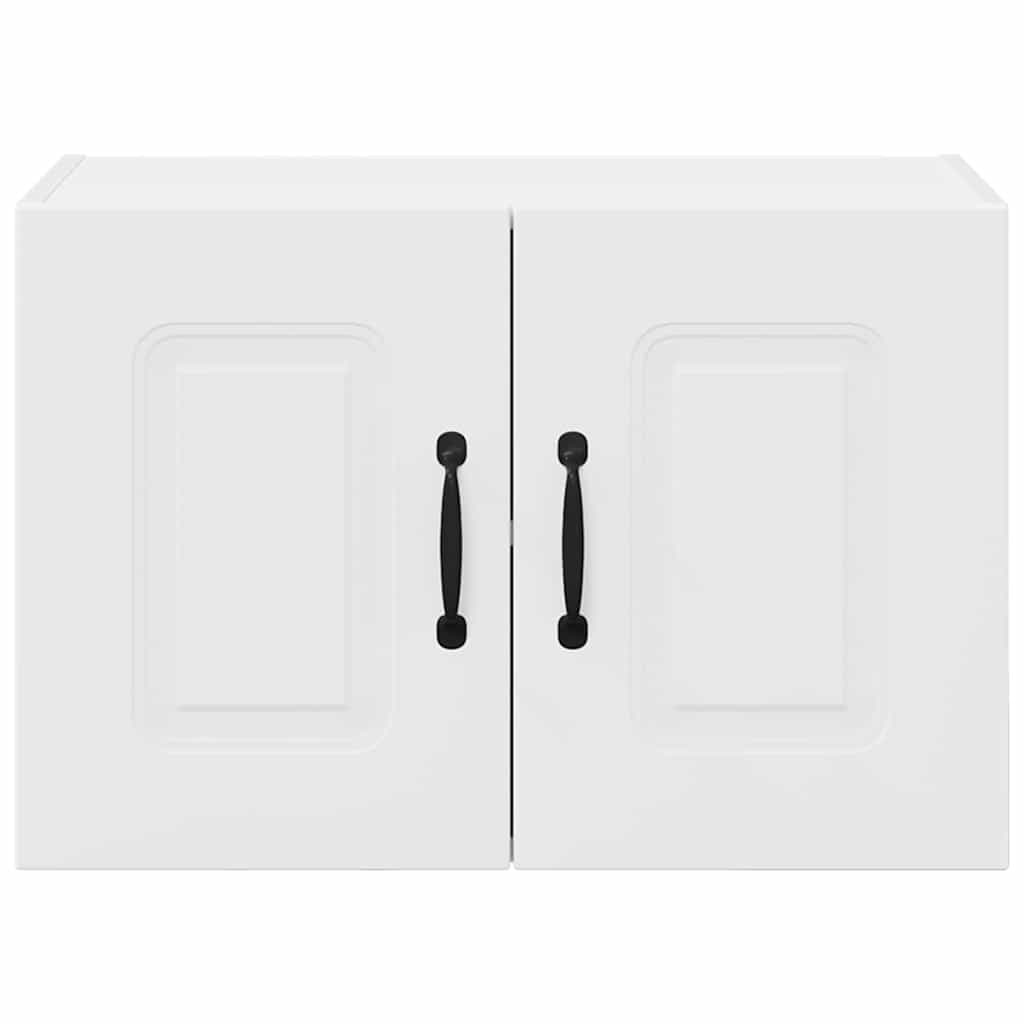 Kitchen Wall Cabinet with Shelf 2 pcs White 60 x 31 x 40 cm