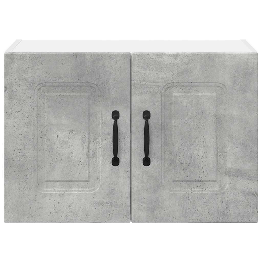Kitchen Wall Cabinet with Shelf Concrete Grey 60 x 31 x 40 cm