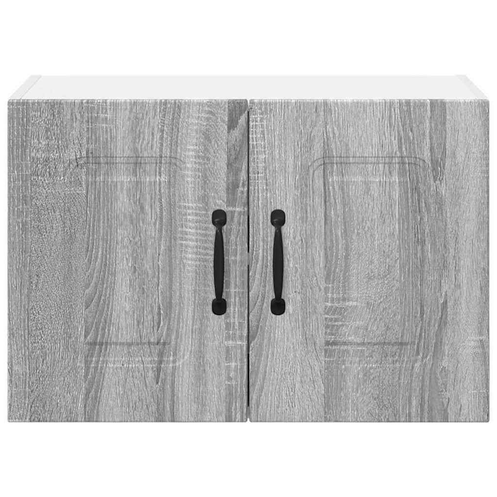 Kitchen Wall Cabinet with Shelf Grey Sonoma 60 x 31 x 40 cm