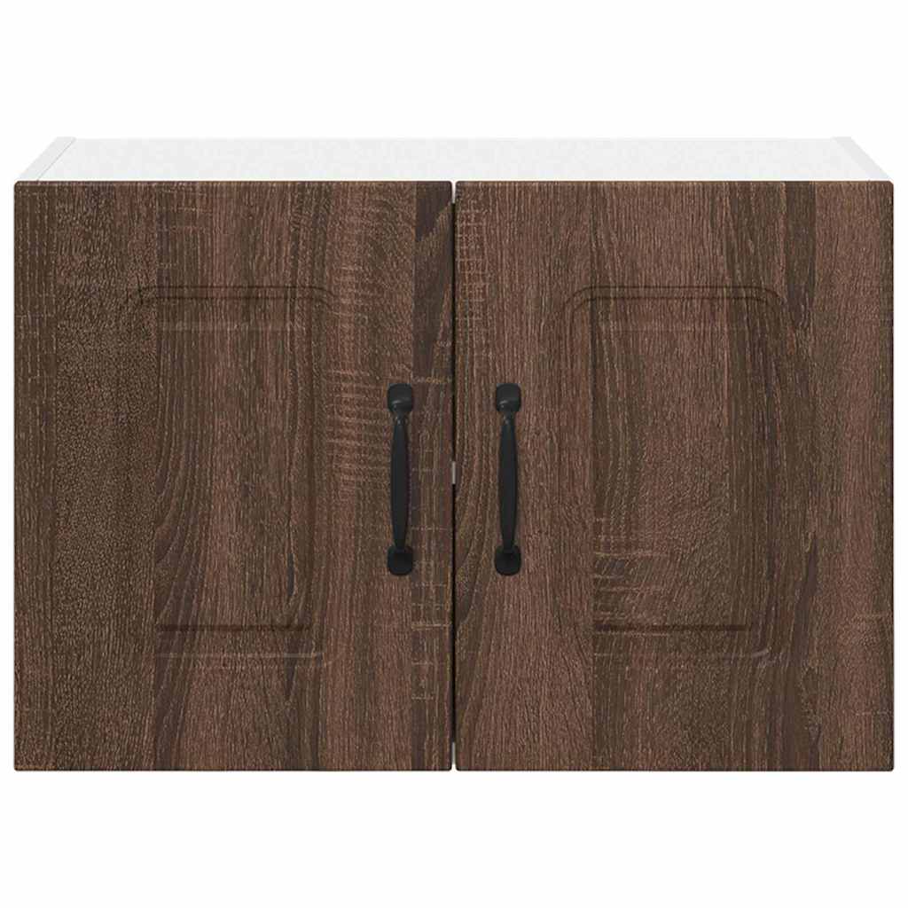 Kitchen Wall Cabinet Brown Oak 60 x 31 x 40 cm Engineered Wood