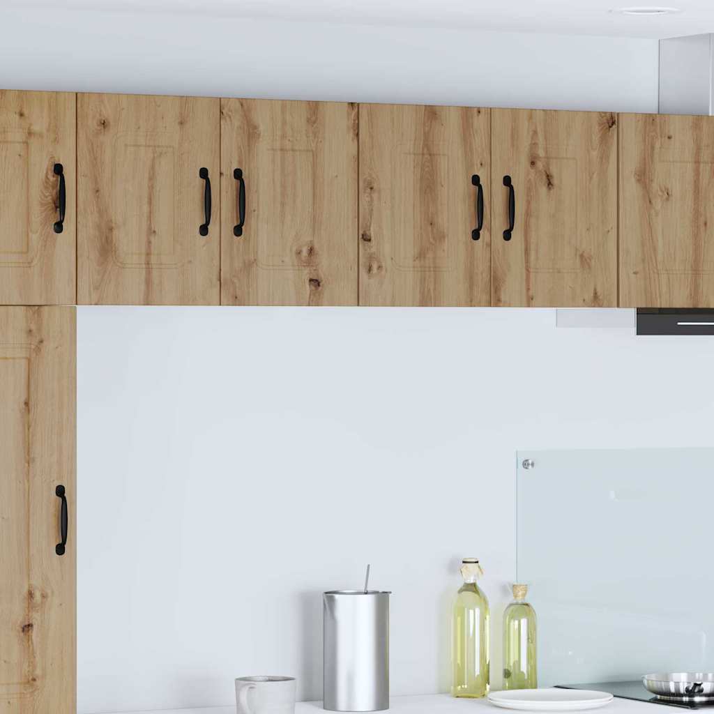 Kitchen Wall Cabinet 2 pcs Artisan Oak 60 x 31 x 40 cm