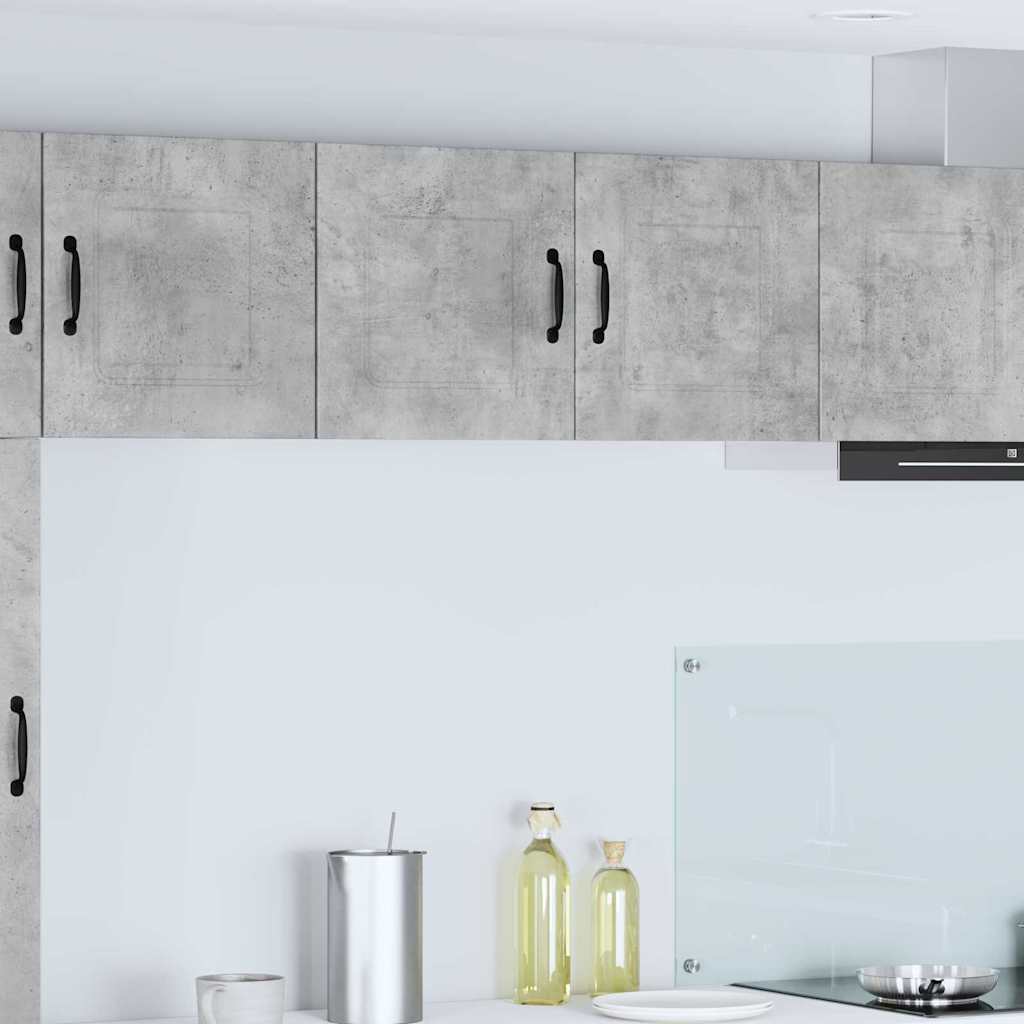 Kitchen Wall Cabinet with Shelf Concrete Grey 80 x 31 x 40 cm
