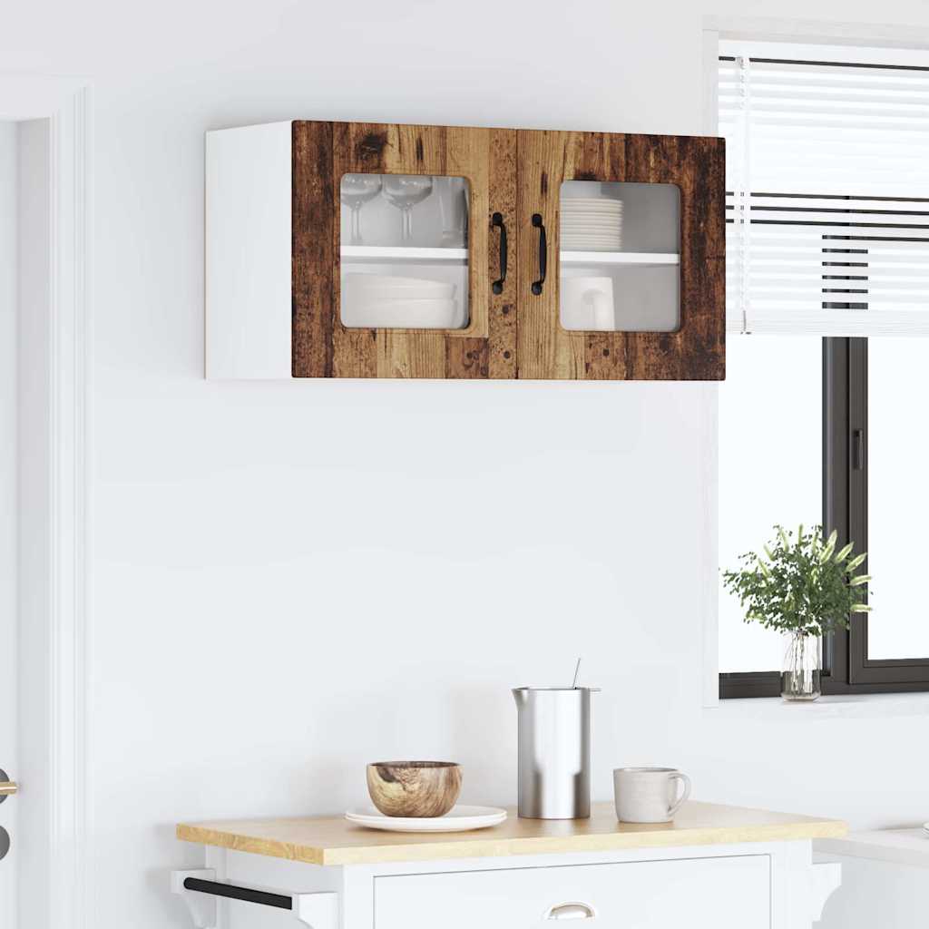 Kitchen Wall Cabinet Old Wood 80 x 31 x 40 cm Engineered Wood