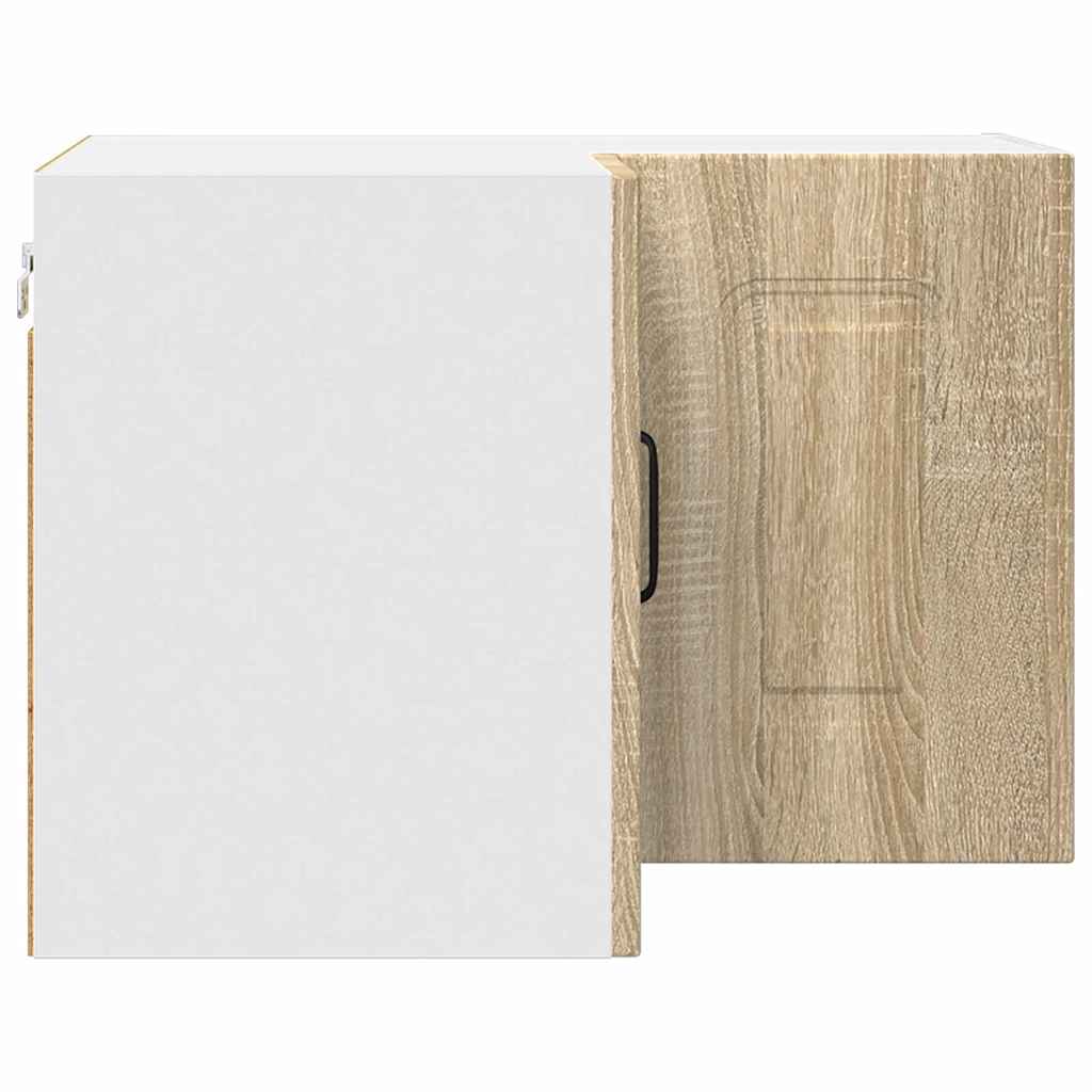 Kitchen Wall Cabinet Sonoma Oak 57 x 57 x 40 cm Engineered Wood