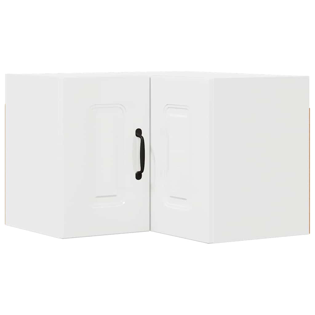 Kitchen Wall Cabinet with Door High Gloss White 57 x 57 x 40 cm