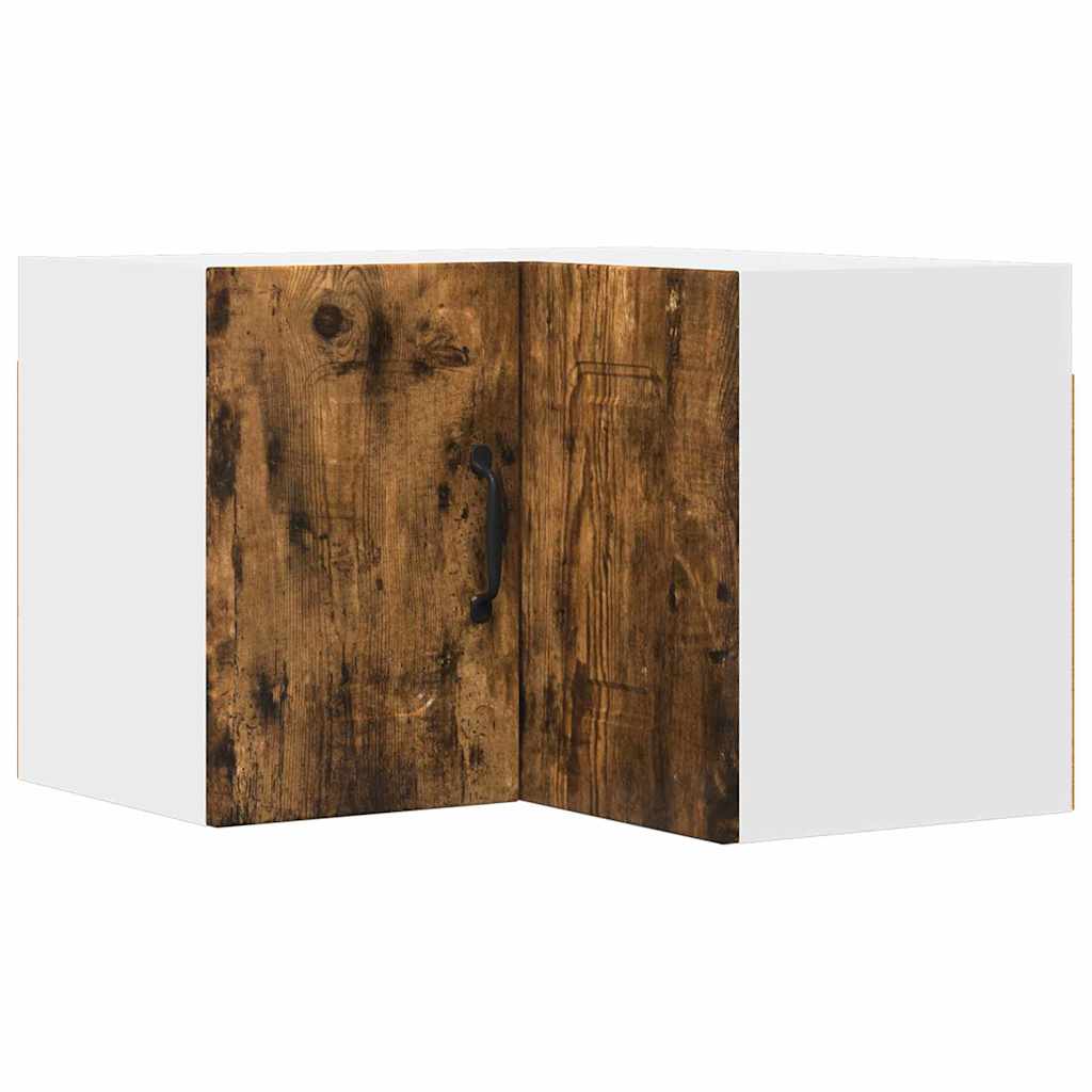 Kitchen Wall Cabinet Smoked Oak 57 x 57 x 40 cm Engineered Wood