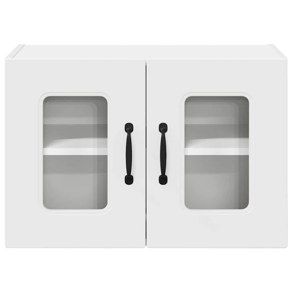 Kitchen Wall Cabinet with Shelf 2 pcs White 60 x 31 x 40 cm