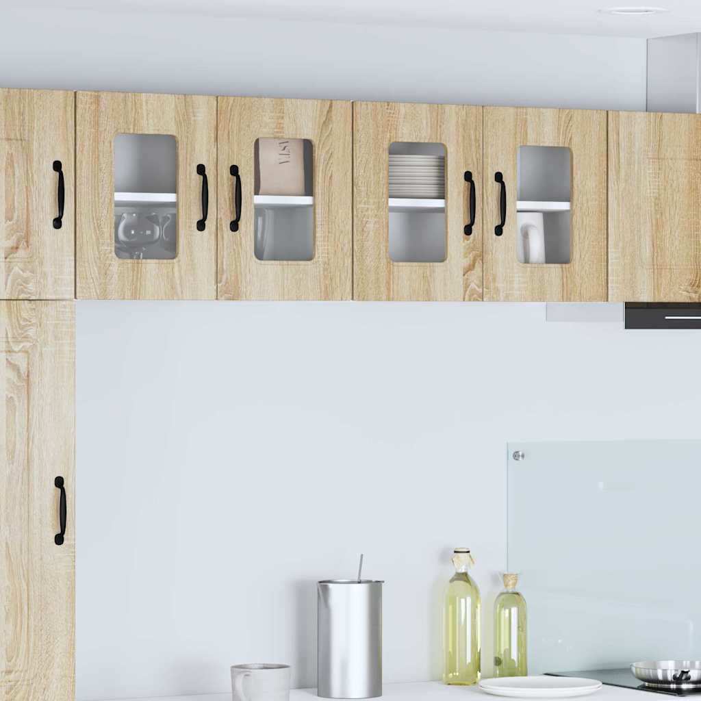 Kitchen Wall Cabinet Sonoma Oak 60 x 31 x 40 cm Engineered Wood
