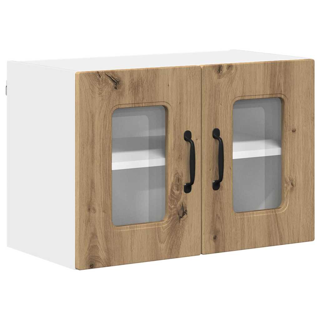 Kitchen Wall Cabinet with Shelf Artisan Oak 60 x 31 x 40 cm