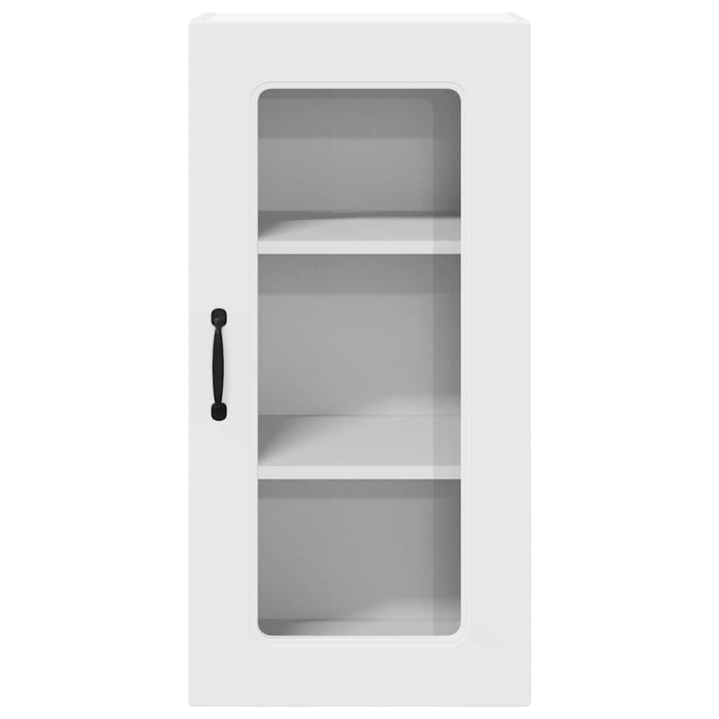 Kitchen Wall Cabinet with Shelf 2 pcs White 40 x 31 x 80 cm