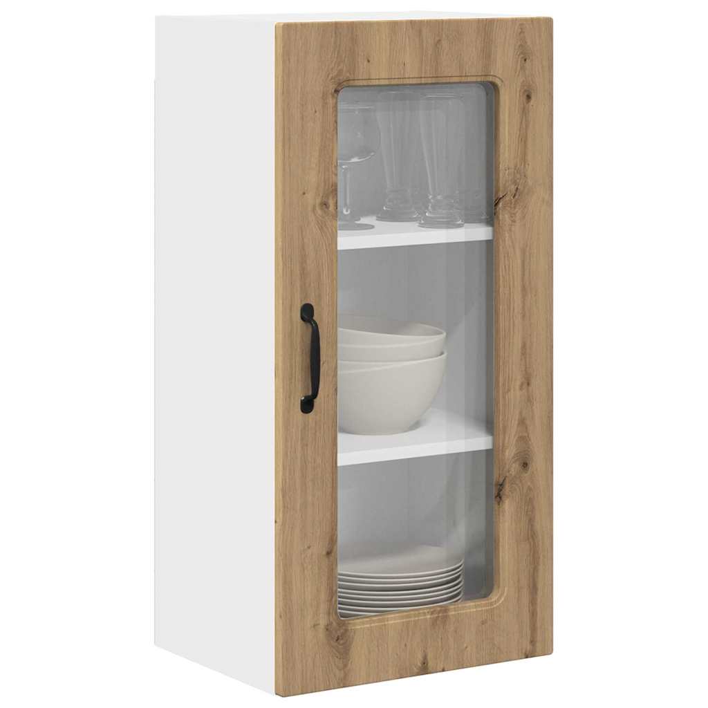 Kitchen Wall Cabinet with Shelf Artisan Oak 40 x 31 x 80 cm