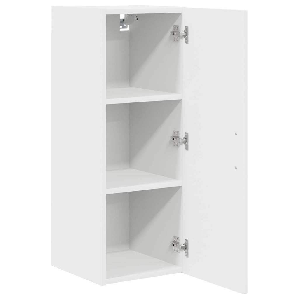 Kitchen Wall Cabinet with Shelf 2 pcs White 30 x 31 x 80 cm