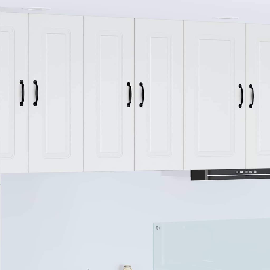 Kitchen Wall Cabinet 2 pcs High Gloss White 30 x 31 x 80 cm