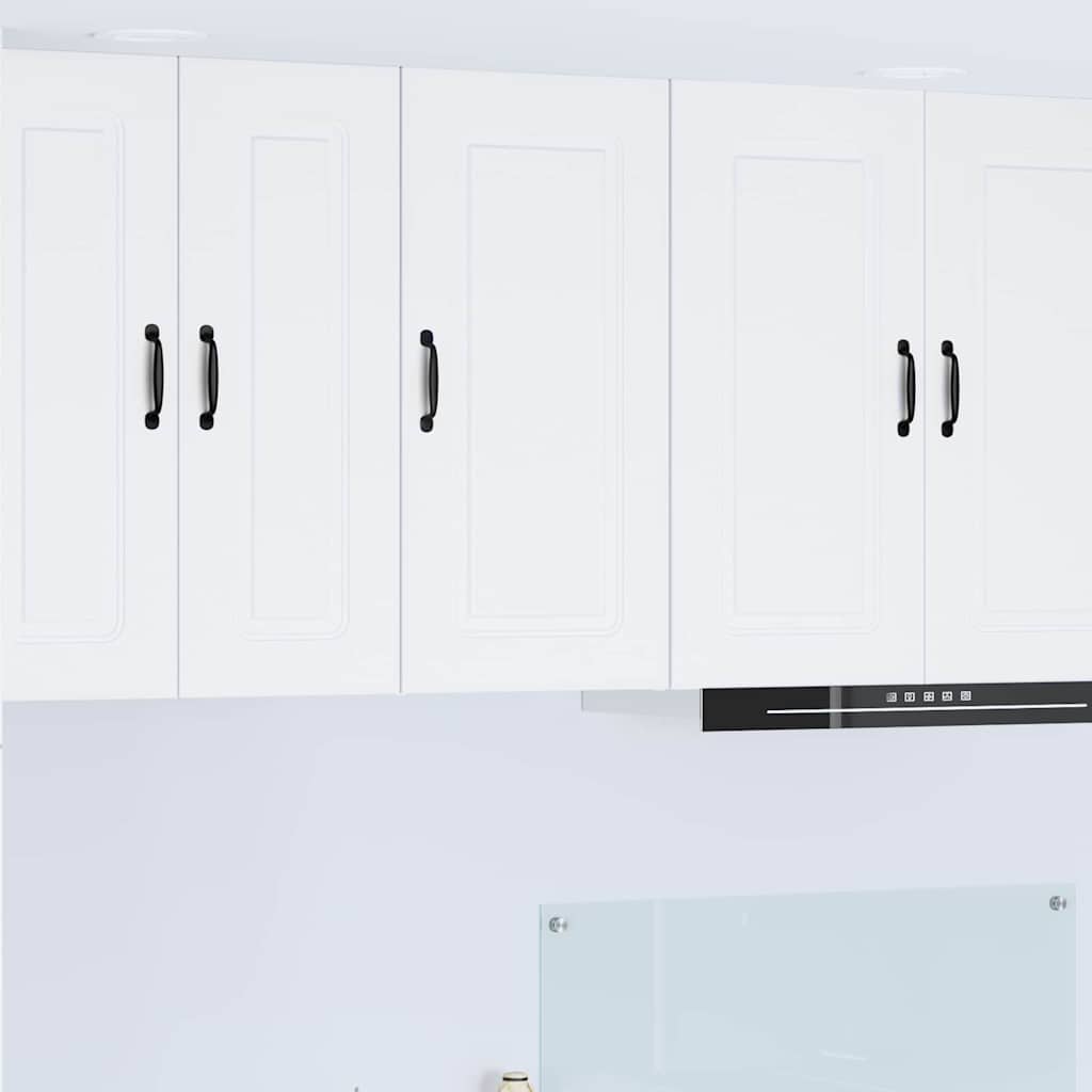Kitchen Wall Cabinet White 40 x 31 x 80 cm Engineered Wood