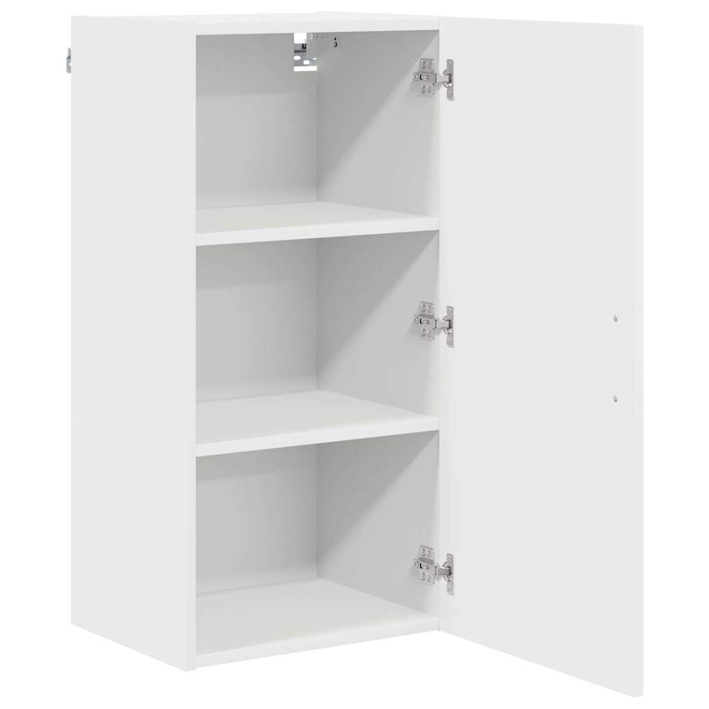 Kitchen Wall Cabinet White 40 x 31 x 80 cm Engineered Wood