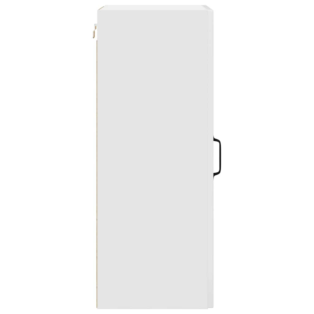 Kitchen Wall Cabinet with Door High Gloss White 40 x 31 x 80 cm