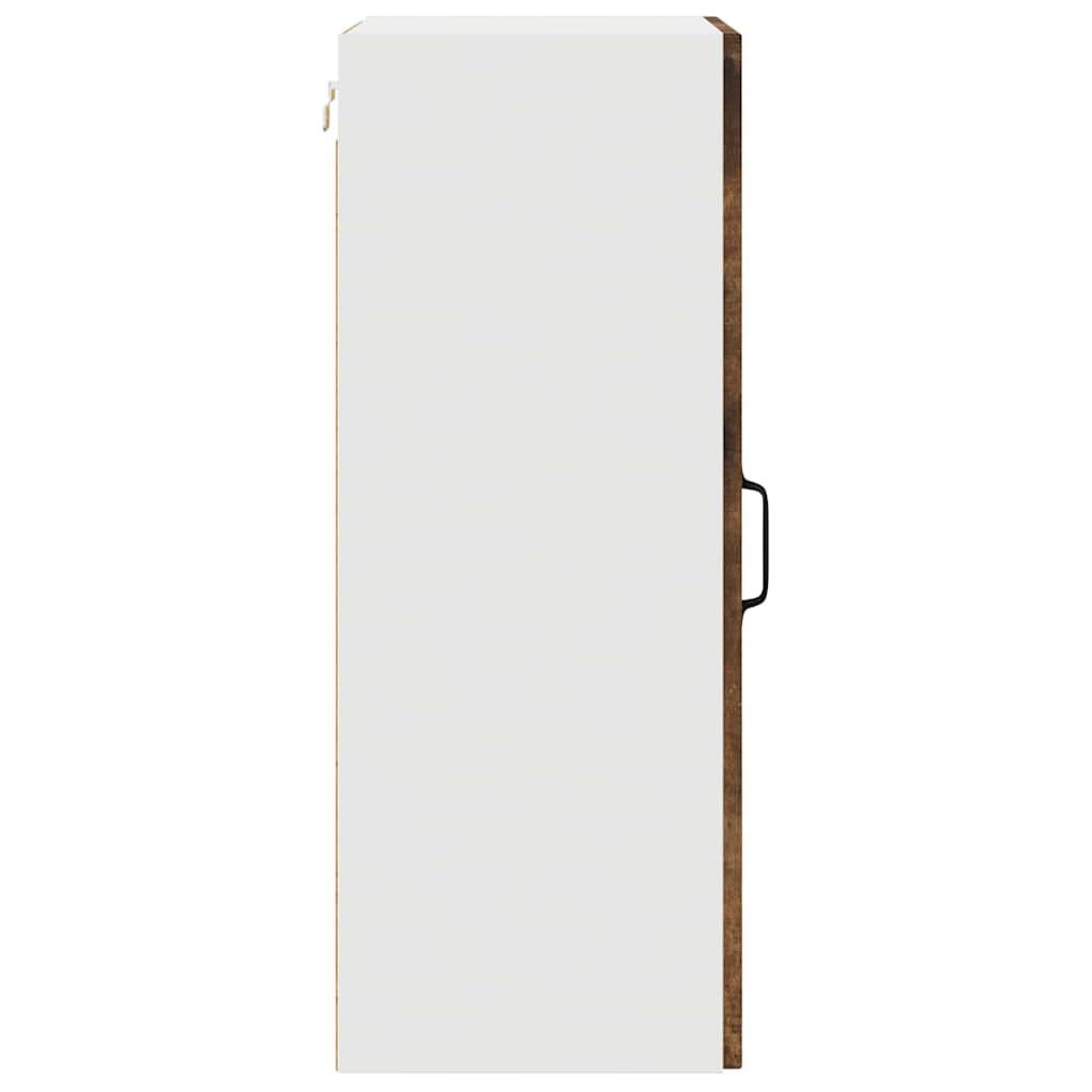 Kitchen Wall Cabinet Smoked Oak 40 x 31 x 80 cm Engineered Wood