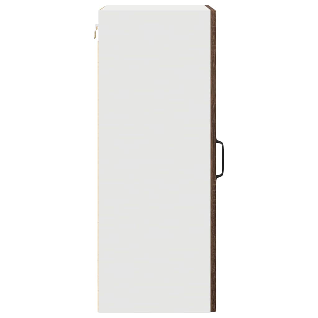 Kitchen Wall Cabinet Brown Oak 40 x 31 x 80 cm Engineered Wood