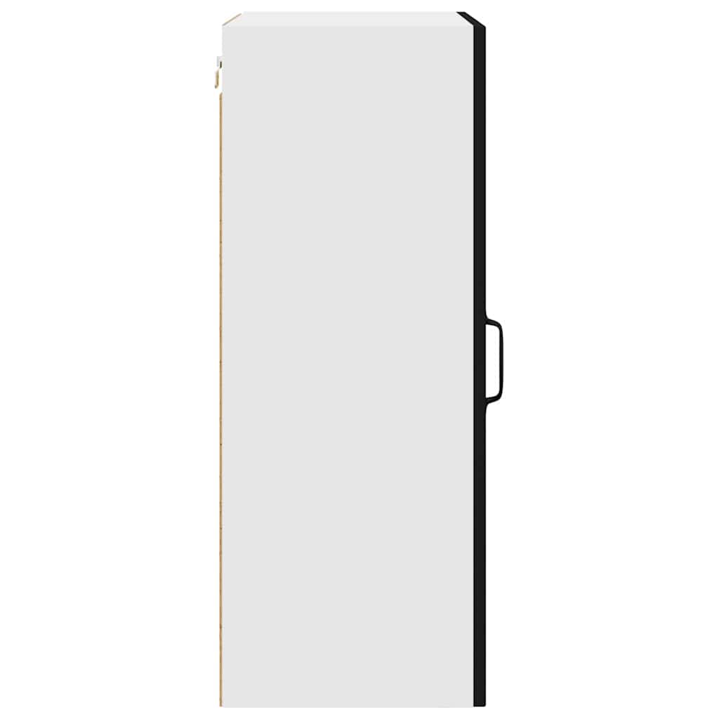 Kitchen Wall Cabinet Black 50 x 31 x 80 cm Engineered Wood