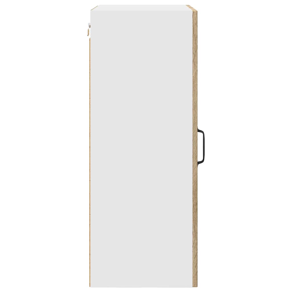 Kitchen Wall Cabinet Sonoma Oak 50 x 31 x 80 cm Engineered Wood