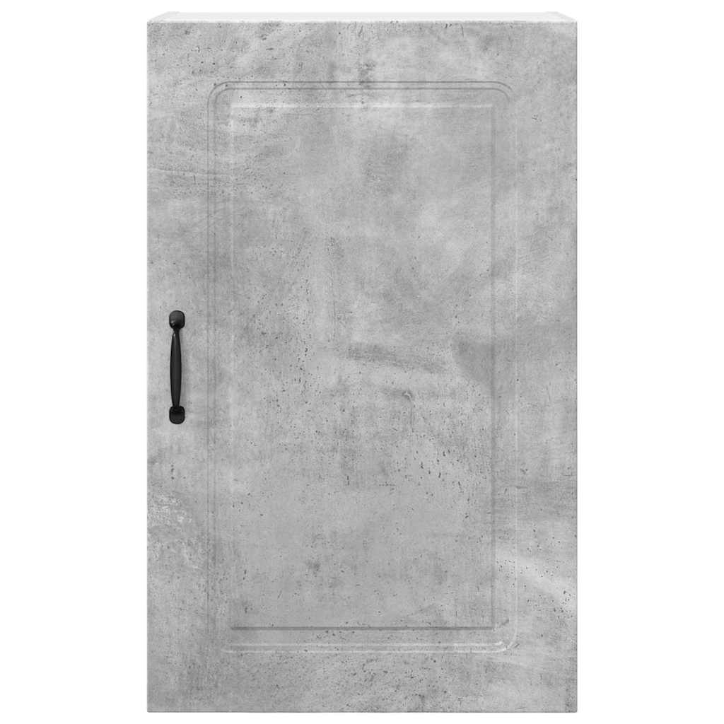 Kitchen Wall Cabinet with Shelf Concrete Grey 50 x 31 x 80 cm