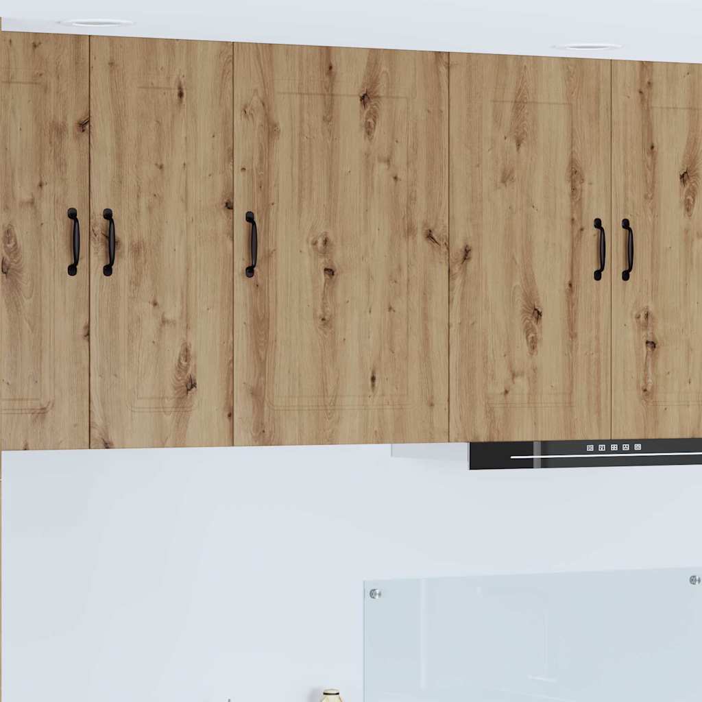 Kitchen Wall Cabinet with Shelf Artisan Oak 50 x 31 x 80 cm