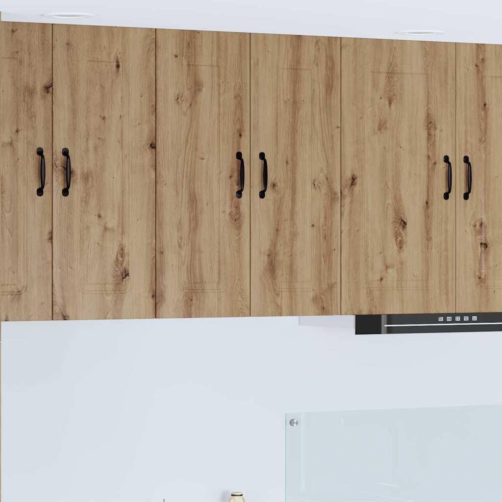 Kitchen Wall Cabinet with Shelf Artisan Oak 60 x 31 x 80 cm