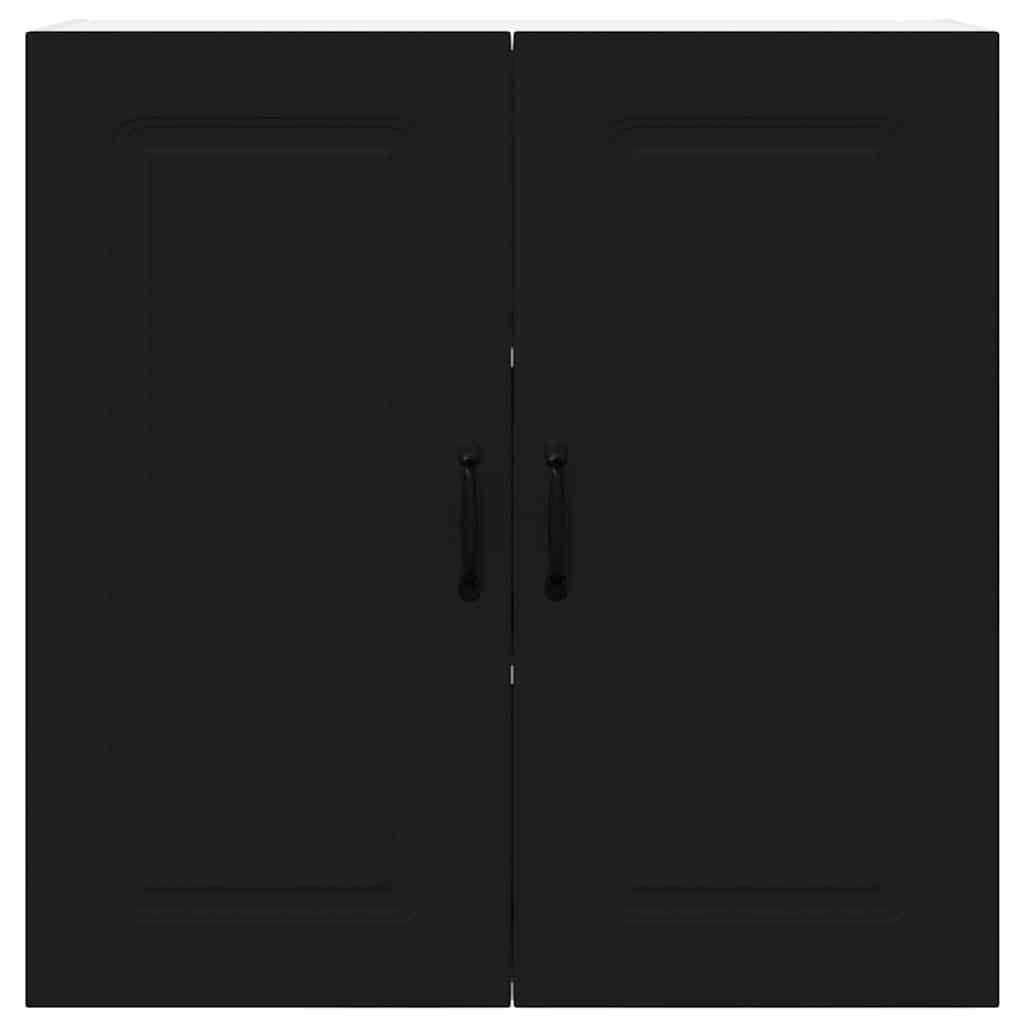 Kitchen Wall Cabinet Black 80 x 31 x 80 cm Engineered Wood