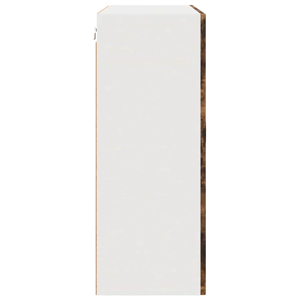 Kitchen Wall Cabinet Smoked Oak 80 x 31 x 80 cm Engineered Wood