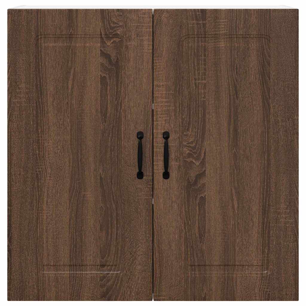 Kitchen Wall Cabinet Brown Oak 80 x 31 x 80 cm Engineered Wood