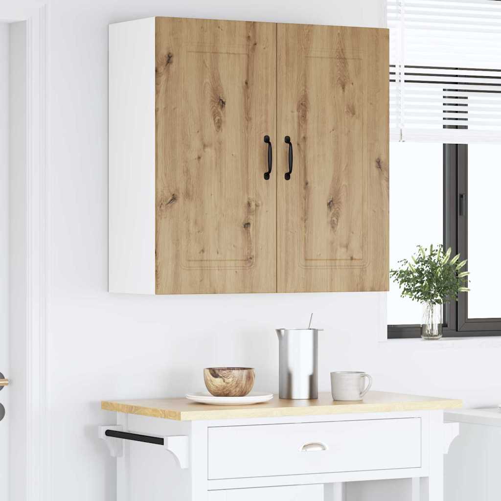 Kitchen Wall Cabinet with Shelf Artisan Oak 80 x 31 x 80 cm