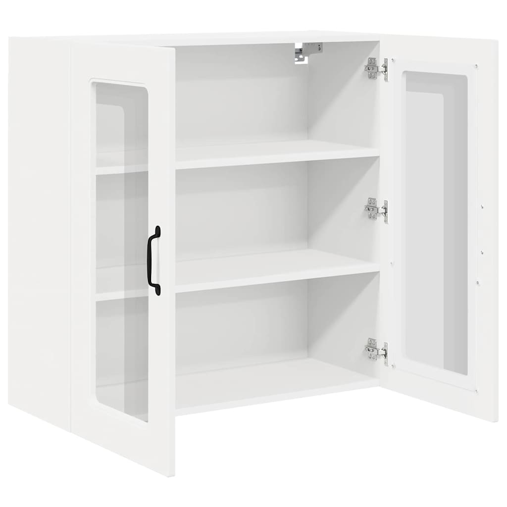 Kitchen Wall Cabinet White 80 x 31 x 80 cm Engineered Wood