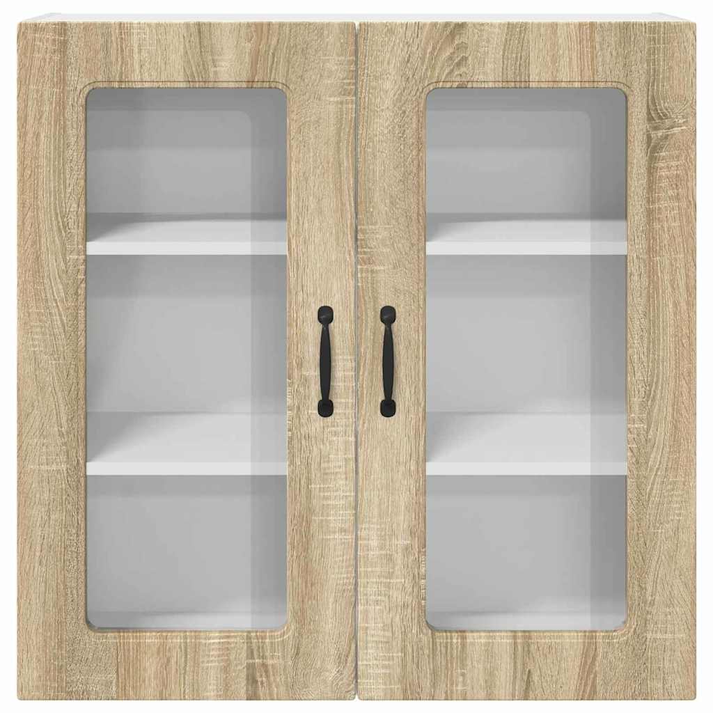 Kitchen Wall Cabinet Sonoma Oak 80 x 31 x 80 cm Engineered Wood