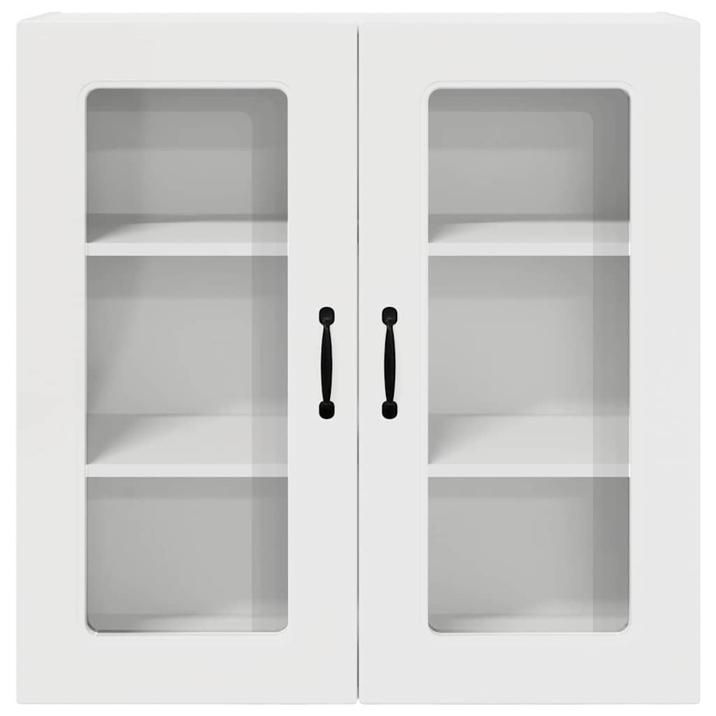 Kitchen Wall Cabinet with Door High Gloss White 80 x 31 x 80 cm