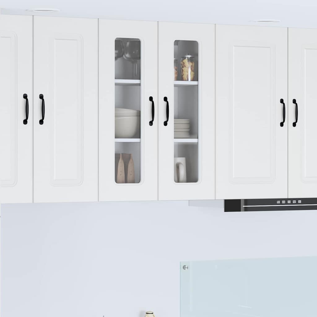 Kitchen Wall Cabinet with Door High Gloss White 60 x 31 x 80 cm