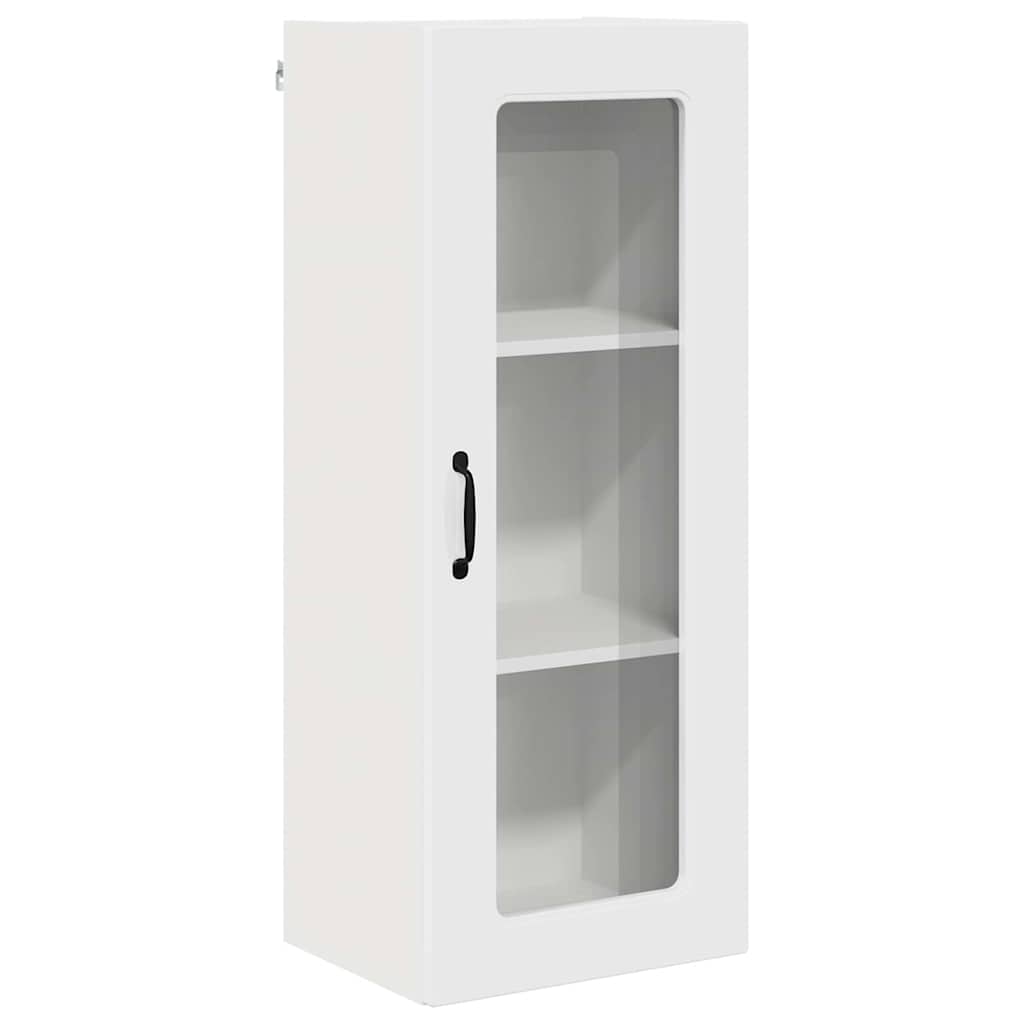 Kitchen Wall Cabinet High Gloss White 40 x 31 x 100 cm