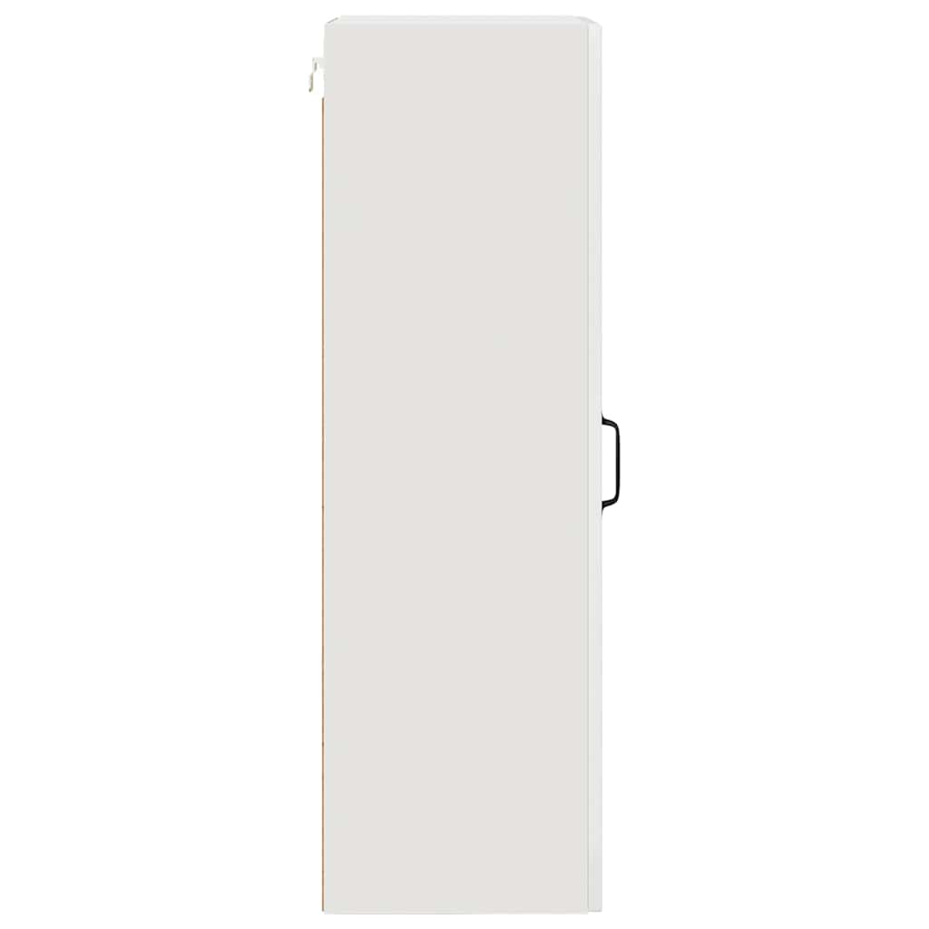 Kitchen Wall Cabinet High Gloss White 40 x 31 x 100 cm