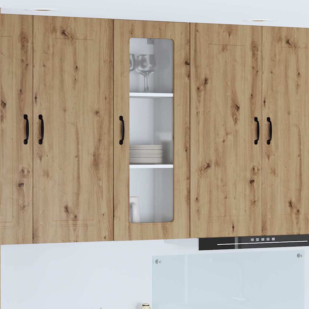 Kitchen Wall Cabinet with Shelf Artisan Oak 40 x 31 x 100 cm