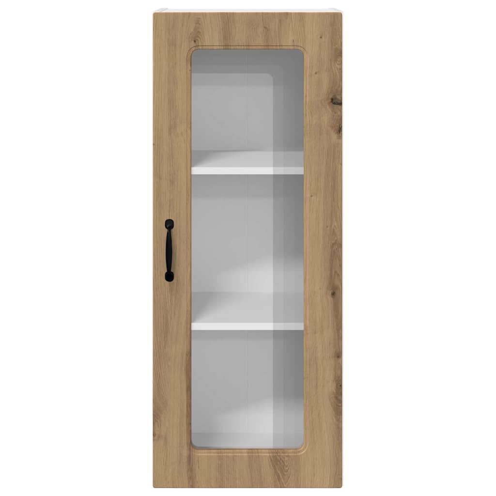 Kitchen Wall Cabinet with Shelf Artisan Oak 40 x 31 x 100 cm